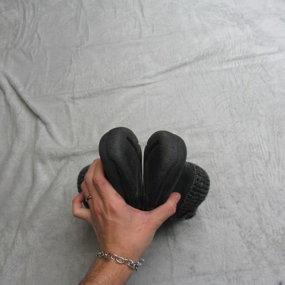 Dansko Womens Clogs 47EU 7US Black Leather Kenzie Slip on Knit Lofaers Shoes - Picture 13 of 14